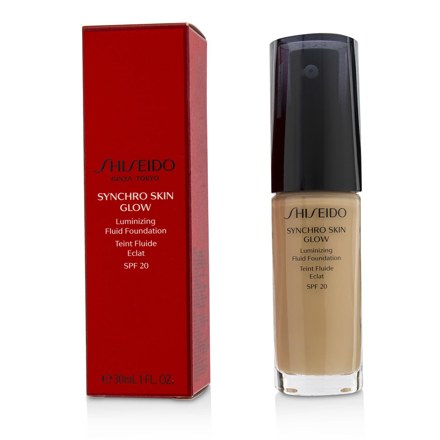 Synchro Skin Glow Luminizing Fluid Foundation SPF 20 - # Rose 2 Shiseido Image