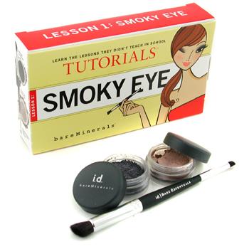 Smoky Eye Tutorials Lesson 1: Eyeshadow 0.57g + Glimmer 0.57g + Double-Ended Smoky Eye Brush