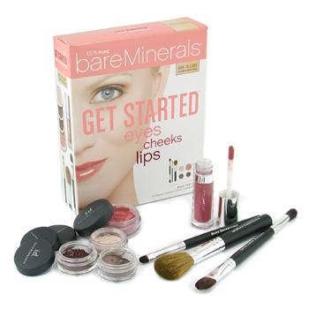 Get Started Eyes Cheeks Lips 8 Piece Collection - # Fair To Light Complexions