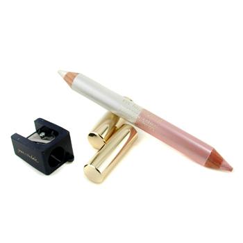 Eye Highlighter Pencil w/ Sharpener - White/ Pink
