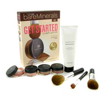 100% Pure BareMinerals Get Started Complexion Kit - Deep Bare Escentuals Image