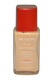 Age Defying Makeup SPF 15 with Botafirm for Dry Skin # 02 Bare Buff Revlon Image