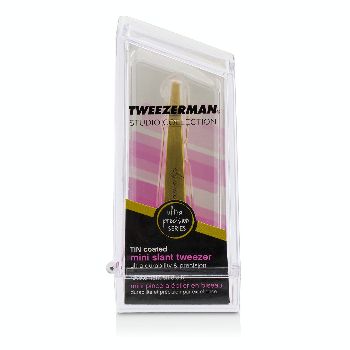 Mini-Slant-Tweezer-Ultra-Precision-(Tin-Coated)-(Studio-Collection)-Tweezerman