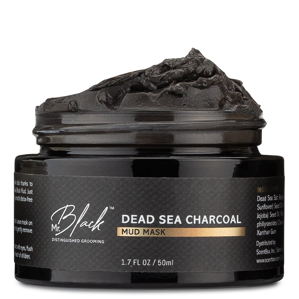 Dead Sea Charcoal Mud Mask Mr. Black Image
