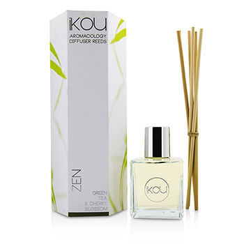 Aromacology-Diffuser-Reeds---Zen-(Green-Tea-and-Cherry-Blossom---9-months-supply)-iKOU