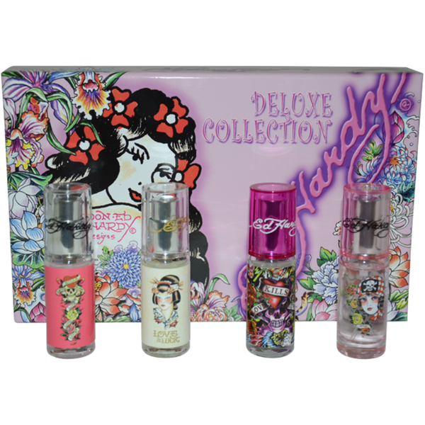 4 Piece Ed Hardy Mini Collection Christian Audigier Image