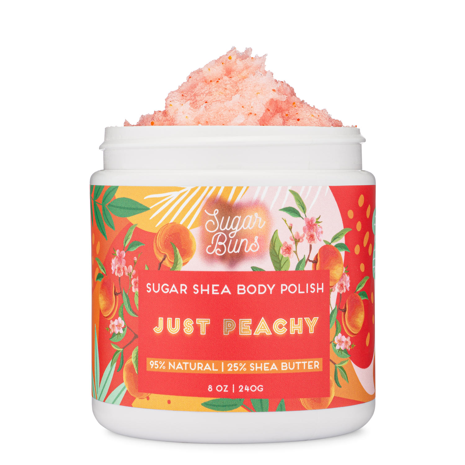 Sugar Shea Body Polish - Just Peachy Sugar Buns Image