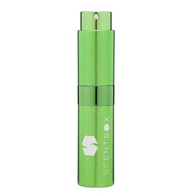 Brushed Green Finish Atomizer Case perfume