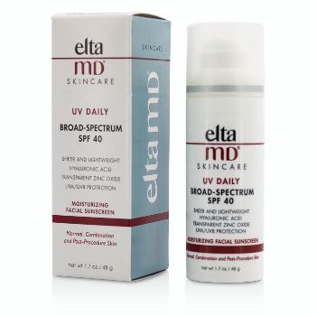UV Daily Moisturizing Facial Sunscreen SPF 40 - For Normal Combination  Post-Procedure Skin perfume