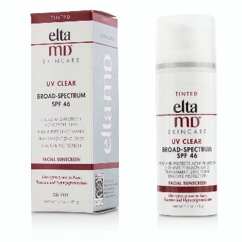 UV Clear Facial Sunscreen SPF 46 - For Skin Types Prone To Acne Rosacea  Hyperpigmentation - Tinted perfume