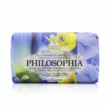 Philosophia Natural Soap - Collagen - Blue Azalea Ambrosia Nectar  Starfruit With Vegetal Collagen  Ginseng perfume