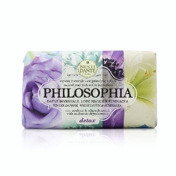 Philosophia Natural Soap - Detox - Winter Daphne White Lotus  Echinacea With Azulene  Oligoelements perfume