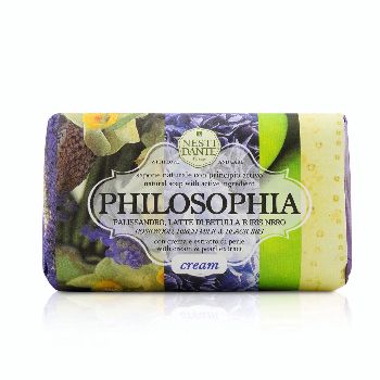 Philosophia Natural Soap - Cream - Rosewood Birch Milk  Black Iris With Cream  Pearl Extract perfume