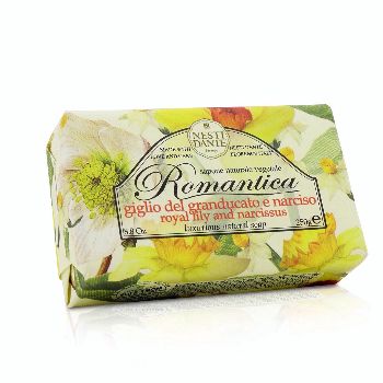 Romantica Luxurious Natural Soap - Royal Lily  Narcissus perfume