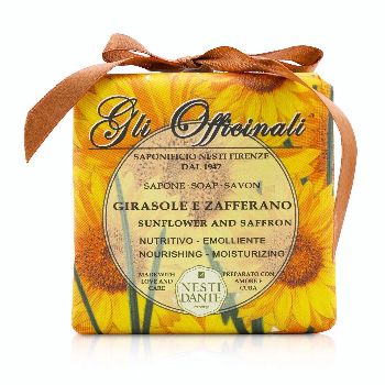 Gli Officinali Soap - Sunflower  Zafferano - Nourishing  Moisturizing perfume