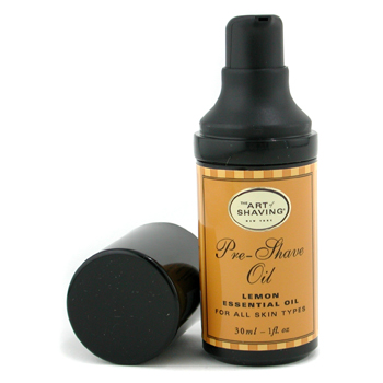 Pre Shave Oil - Lemon Essential Oil ( Travel Size Pump For All Skin Types ) The Art Of Shaving Image