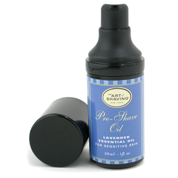 Pre Shave Oil - Lavender Essential Oil ( Travel Size Pump For Sensitive Skin ) The Art Of Shaving Image