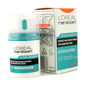 Men Expert Hydra Sensitive Multi-Protection 24 HR Hydrating Cream LOreal Image