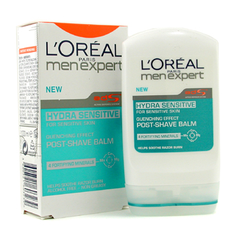 Men Expert Hydra Sensitive Post Shave Balm ( For Sensitive Skin ) LOreal Image