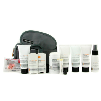 Travel-Kit:-Face-Wash---Lotion---Shave-Formula---Post-Shave-Repair---Shampoo---Deodorant---Lip-Protection---Eye-Mask---Ear-Plugs---Bag-Menscience