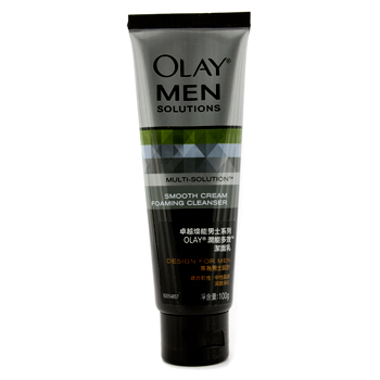 Multi-Solution Smooth Cream Foaming Cleanser Olay Image