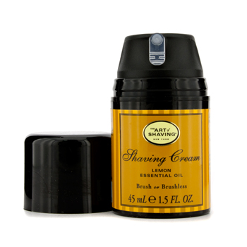 Shaving Cream - Lemon Essential Oil (Travel Size Pump) The Art Of Shaving Image