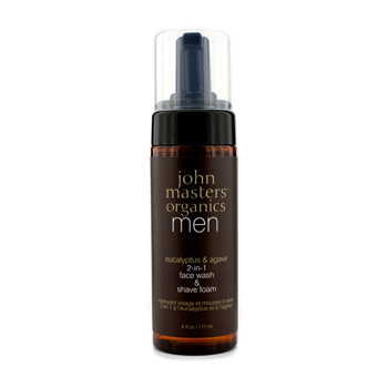 Men 2-In-1 Face Wash & Shave Foam John Masters Organics Image
