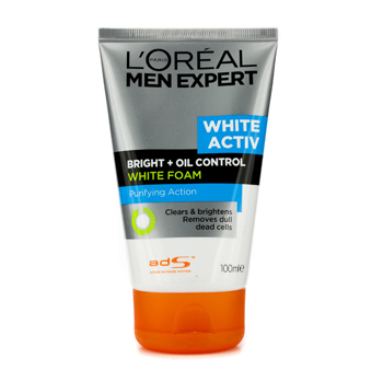 Men Expert White Activ Bright + Oil Control Foam LOreal Image