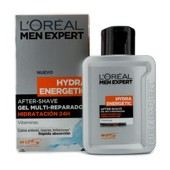 Men Expert Hydra Energetic After Shave Multi-Repairing 24H Hydration Gel LOreal Image