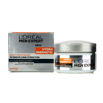 Men Expert Hydra Energetic Intensive 24HR Hydration (For Dry / Sensitive Skin) (Jar) LOreal Image