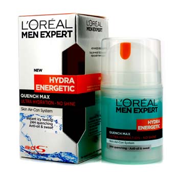 Men Expert Hydra Energetic Quench Max - Ultra Hydration (No Shine) LOreal Image