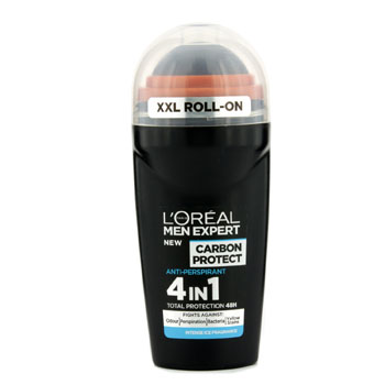 Men Expert Carbon Protect Intense Ice Fragrance Roll On LOreal Image