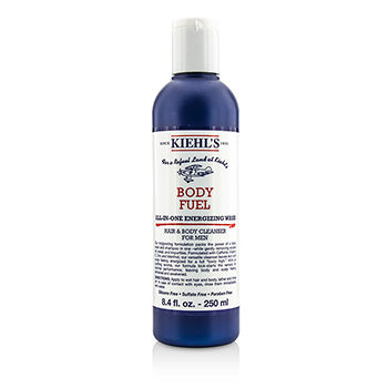 Body Fuel All-In-One Energizing Wash Hair & Body Cleanser for Men Kiehls Image