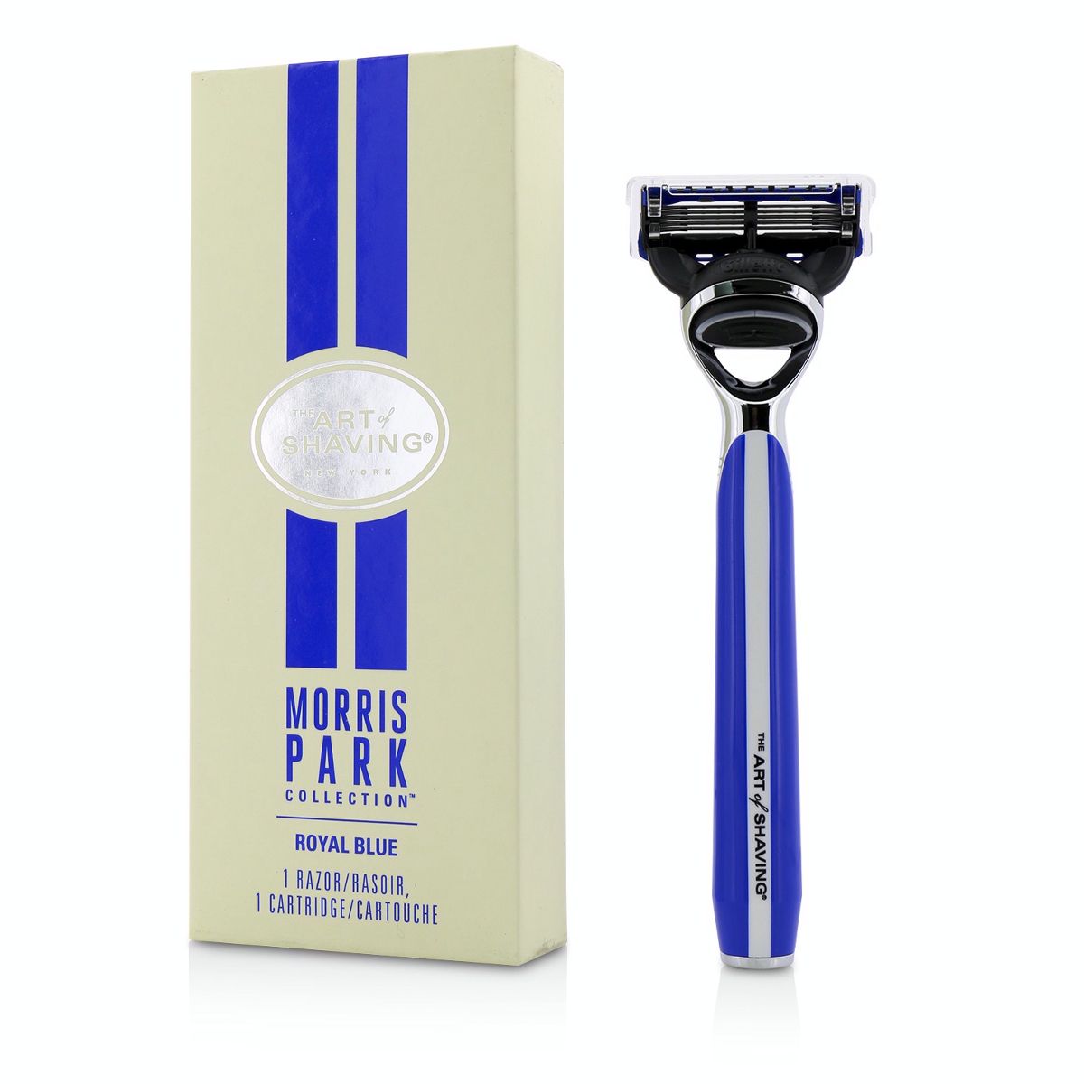 Morris Park Collection Razor - Royal Blue The Art Of Shaving Image