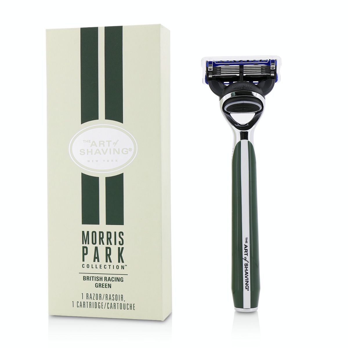 Morris Park Collection Razor - British Racing Green The Art Of Shaving Image