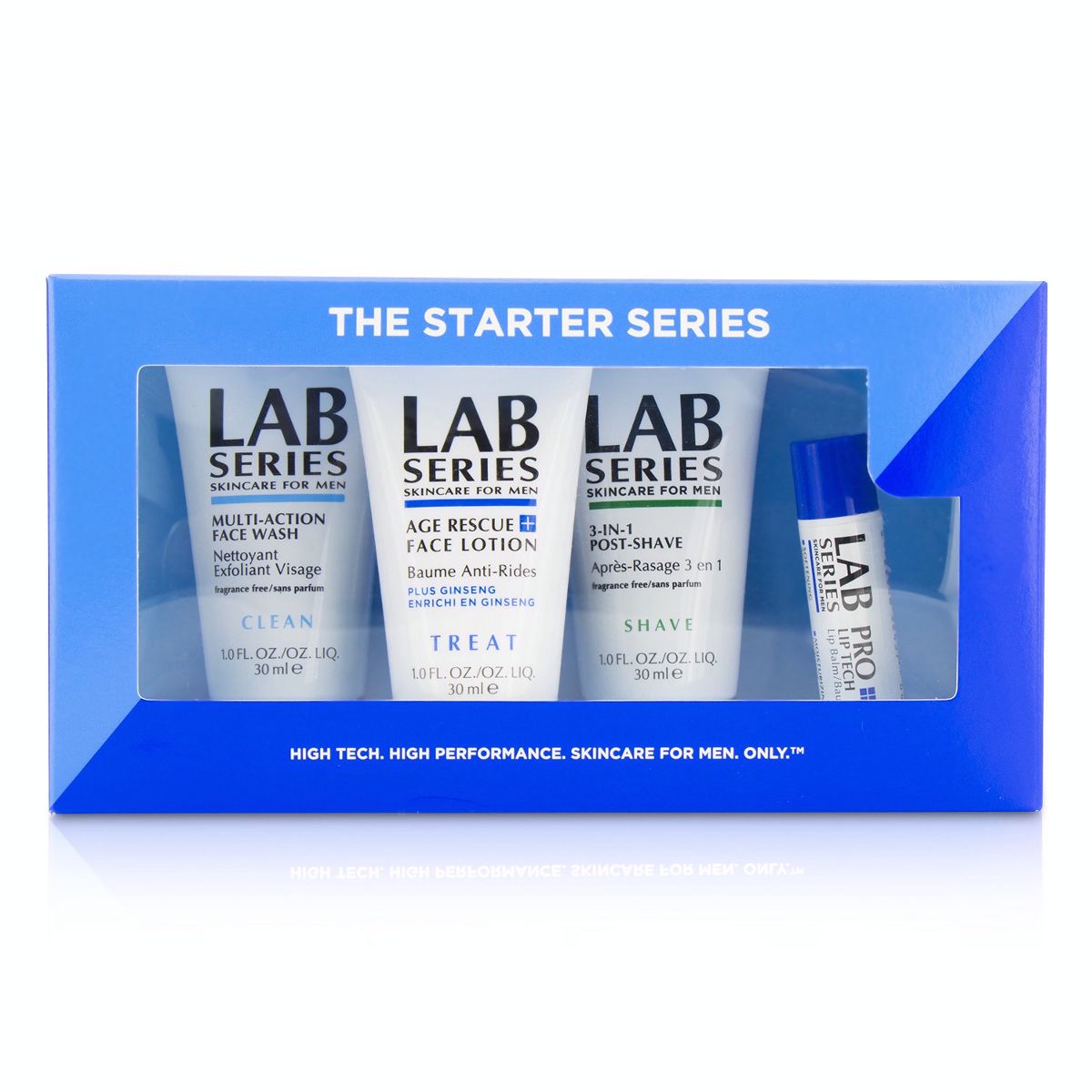 Lab Series The Starter Series : Multi-Action Face Wash 30ml + Face Lotion 30ml + Post Shave 30ml + Lip Balm 4.3g Aramis Image