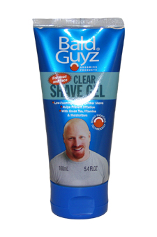 Clear Shave Gel For Head and Face Bald Guyz Image