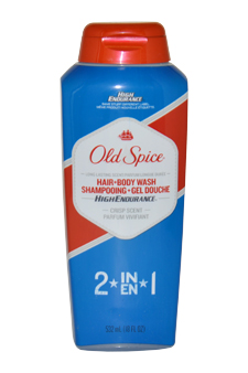 High Endurance 2 in 1 Hair and Body Wash Crisp Scent Old Spice Image
