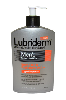 Mens 3in1 Body Lotion Light Fragrance Lubriderm Image