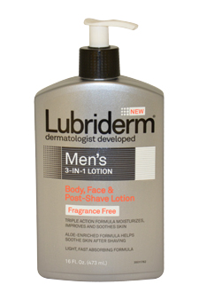 Mens 3in1 Body Fragrance Free Lubriderm Image