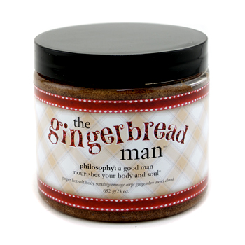 The Gingerbread Man Ginger Hot Salt Body Scrub