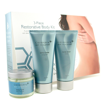 Body Revolution Kit:Body Clean 177ml/6oz + Body Shape 177ml/6oz + Body Build 97g/4oz CosMedix Image