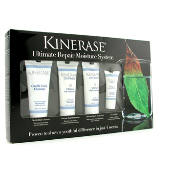 Ultimate Repair Moisture System: Daily Cleanser + Day Moisturizer + Night Moisturizer + C8 Peptide Kinerase Image