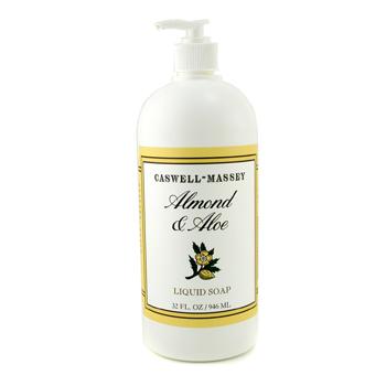 Almond & Aloe Liquid Soap For Hands & Body Caswell Massey Image