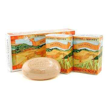 Oatmeal Garden Soap Trio Caswell Massey Image