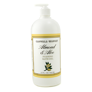 Almond & Aloe Foaming Bath Gel Caswell Massey Image