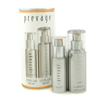 Prevage Set: Advanced Anti-Aging Serum 30ml/1oz + Ultra Protection Anti-Aging Moisturizer SPF 30 30ml/1oz