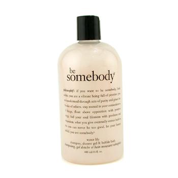 Be Somebody Water Lily Shampoo Bath & Shower Gel Philosophy Image