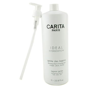 Ideal Hydration Lagoon Gelee Energising Cleanser For Face Eyes and Lips ( Salon Size ) Carita Image