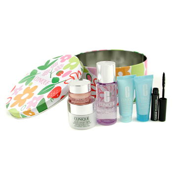 Travel Set: Makeup Remover + Youth Surge Night + Turnaround Masque + Turnaround Concentrate + All About Eyes + Mascara